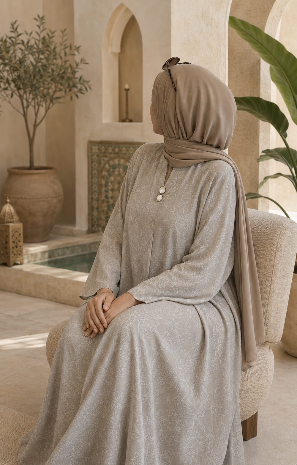 Robe Alya – Beige
