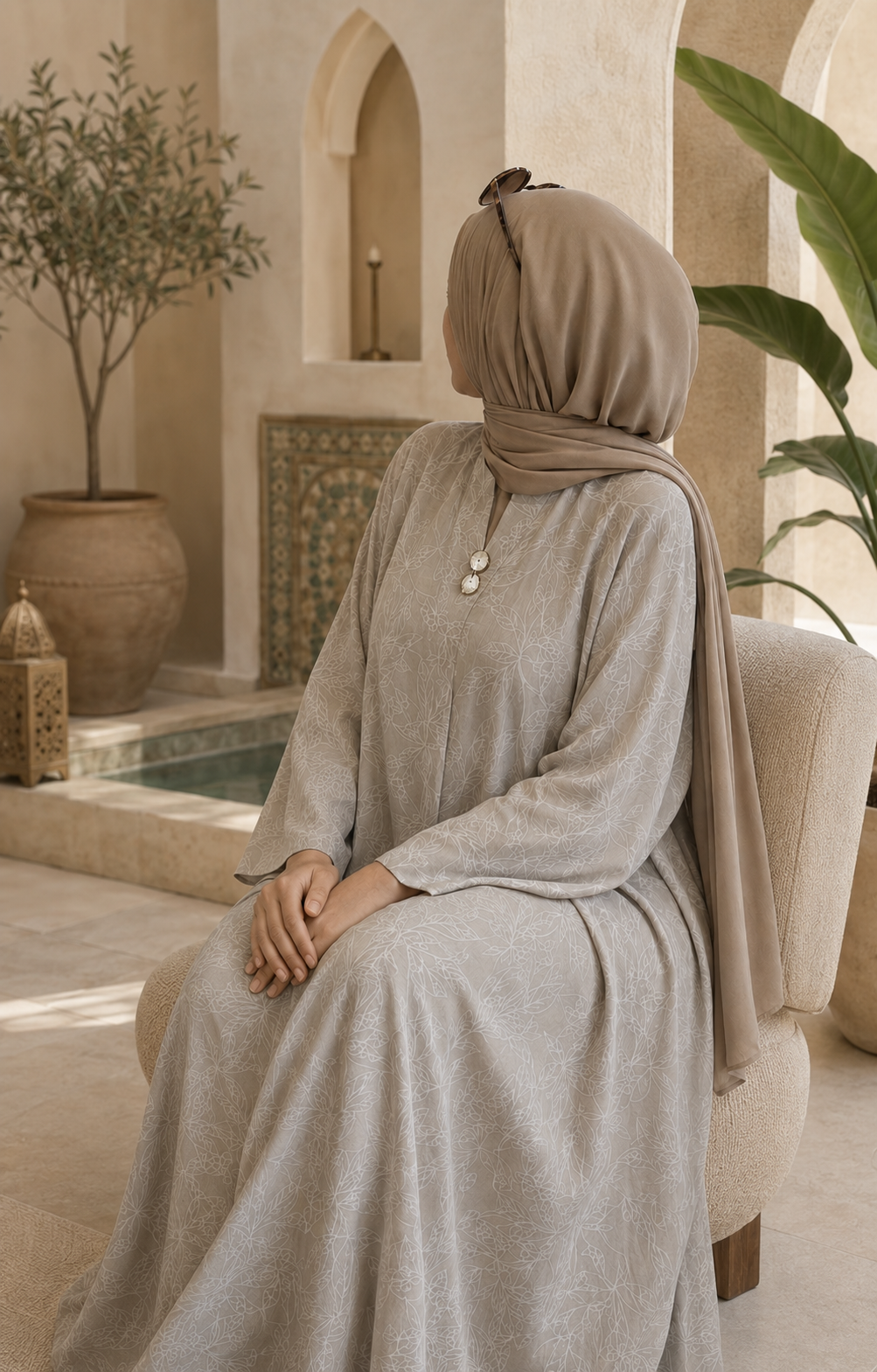 Robe Alya – Beige