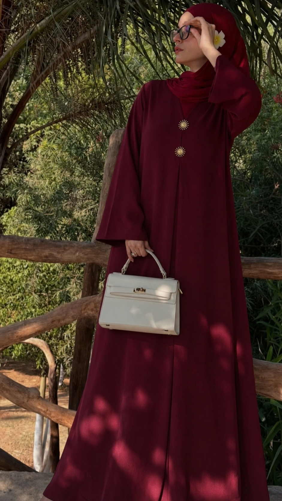 Robe Luna Rouge Grenat