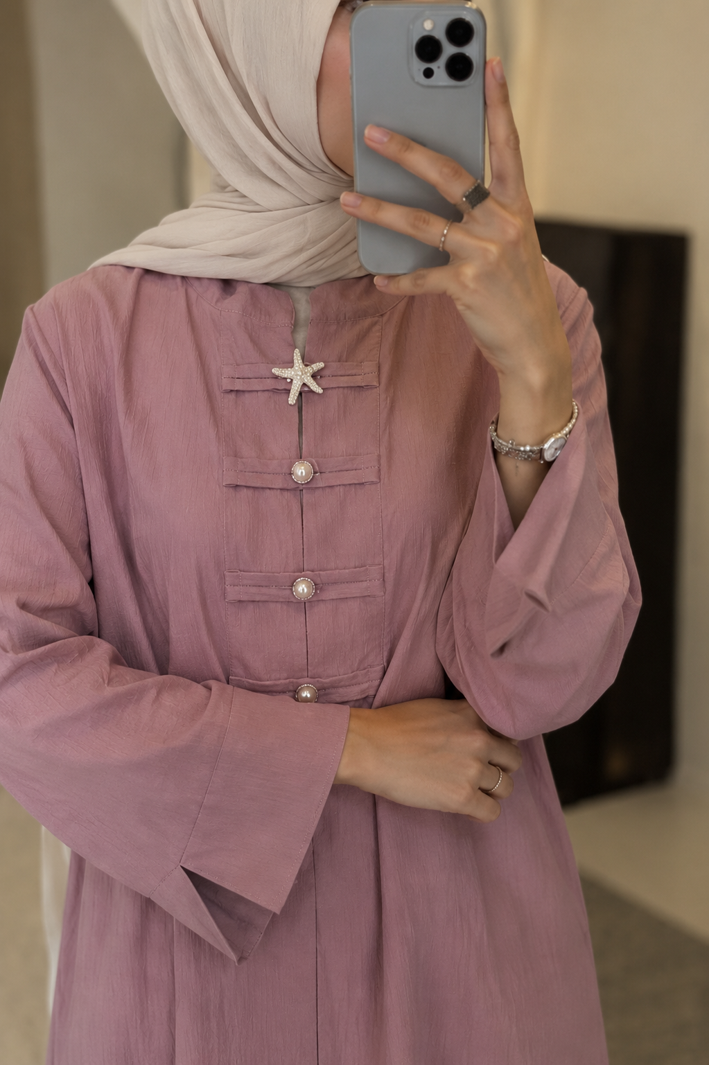 Robe Kimono Rose